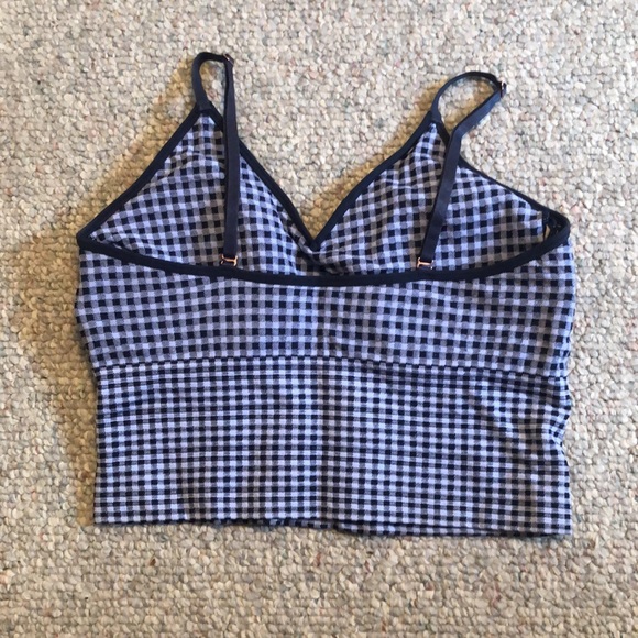 Plaid crop top - Picture 2 of 2